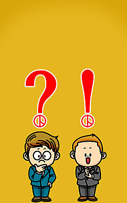 PSD 남자 일러스트 성인 두명 물음표 느낌표 투표 선거 고민 SD캐릭터 기표문양 유권자 국내일러스트 일러캐릭터 캐릭터 문양 기호 감정 사람 민주주의 파일형식