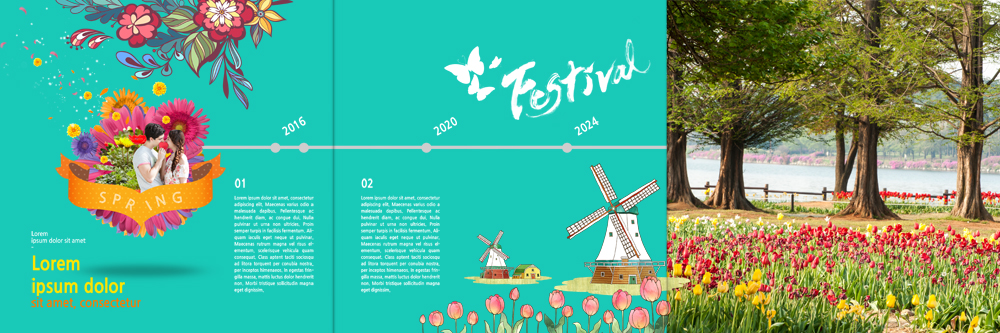 PSD 서양인 나무 템플릿 표지디자인 북디자인 커플 출판디자인 공원 여자 남자 꽃 리본 내지 리플렛 꽃밭 북커버 3단접지 키스 팜플렛 상반신 20대 성인 두명 옆모습 축제 봄 풍차 튤립 이미지템플릿 외국인 식물 계절 공공시설 뷰포인트 관계 사람 청년 애정표현 파일형식