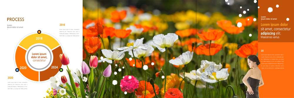 PSD 템플릿 표지디자인 북디자인 출판디자인 여자 꽃 내지 리플렛 꽃밭 북커버 3단접지 그래프 한명 팜플렛 상반신 20대 성인 옆모습 축제 봄 한국인 연도 이미지템플릿 식물 1 계절 뷰포인트 사람 동양인 청년 파일형식