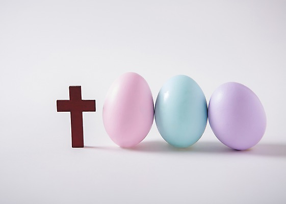 포토 JPG 기독교 종교 백그라운드 십자가 사람없음 부활절계란 국내포토 부활절 계란 파일형식