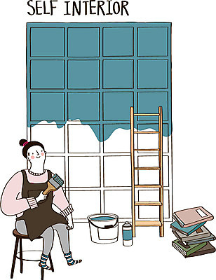 여자 가구 의자 일러스트 사다리 실내 한명 성인 책 인테리어 페인트 페인트칠 페인트통 페인트붓 DIY 락카 셀프 스프레이락카 셀프인테리어 자급자족라이프 국내일러스트 AI파일 1 라이프스타일 디자인 생활용품 페인팅 통 사람 취미 내부 도구 붓 파일형식 벡터