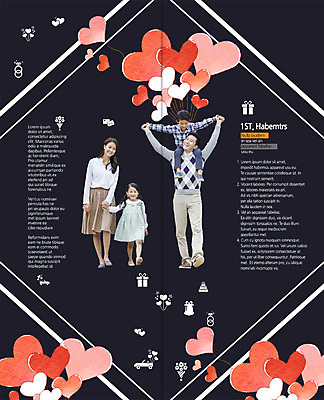 전신 PSD 템플릿 편집 표지디자인 북디자인 출판디자인 여자 남자 딸 내지 리플렛 꽃다발 2단접지 북커버 가족 엄마 서기 웃음 소녀 소년 팜플렛 여러명 성인 선물상자 손잡기 한국인 종 하트 반지 목말 아빠 풍선 이미지템플릿 모양 꽃 어린이 다수 장신구 관계 모션 표정 선물 사람 동양인 상자 파일형식