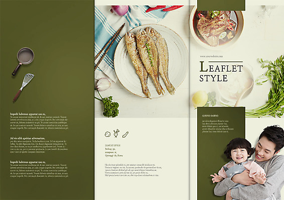 PSD 템플릿 편집 접시 표지디자인 북디자인 출판디자인 표지 남자 아들 한식 음식 리플렛 북커버 3단접지 젓가락 안기 양파 파슬리 웃음 소년 팜플렛 상반신 20대 성인 두명 한국인 프라이팬 아빠 레몬 홍고추 뒤집개 생선구이 미나리 조기_생선 이미지템플릿 식기 어린이 채소 과일 가족 모션 고추 주방용품 수저 표정 어류 사람 동양인 청년 구이 생선요리 파일형식