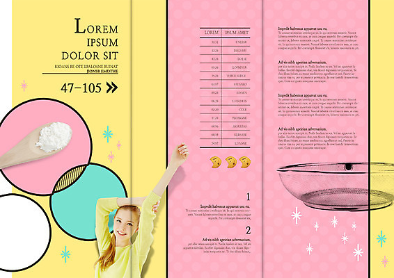 PSD 서양인 템플릿 편집 표지디자인 북디자인 출판디자인 여자 내지 음식 리플렛 북커버 3단접지 요리 한명 웃음 팜플렛 상반신 20대 성인 손들기 숟가락 밀가루 홈베이킹 제빵 채반 이미지템플릿 외국인 1 그릇 모션 수저 표정 사람 청년 제과제빵 가루 파일형식