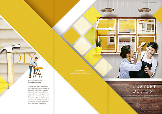 PSD 템플릿 편집 표지디자인 북디자인 커플 출판디자인 여자 표지 남자 화분 리플렛 북커버 3단접지 창문 조명 웃음 팜플렛 상반신 20대 성인 세명 인테리어 앞치마 한국인 망치 내집마련 페인트붓 DIY 톱질 이미지템플릿 디자인 관계 모션 부동산 표정 사람 동양인 청년 취미 공구 붓 파일형식