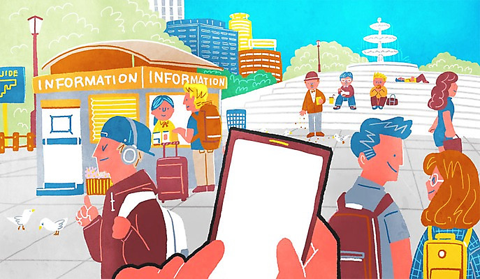 주간 PSD 여자 남자 가방 일러스트 조류 거리 빌딩 여러명 성인 야외 계단 캐리어 프런트 분수 광장 1인칭시점 국내일러스트 자연요소 동물 시선 잡화 다수 사람 건물 여행가방 파일형식