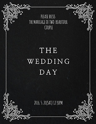 PSD 문양 결혼 일러스트 프레임 사람없음 청첩장 당초문 국내일러스트 카드_감사 이벤트 파일형식