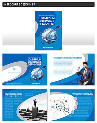 템플릿 남자 ZIP 화살표 인터넷 비즈니스 팜플렛 20대 성인 세명 30대 노트북 글로벌 지구본 한국인 비즈니스맨 인디자인 INDD 이미지템플릿 사람 동양인 청년 장년 전자제품 직장인 파일형식