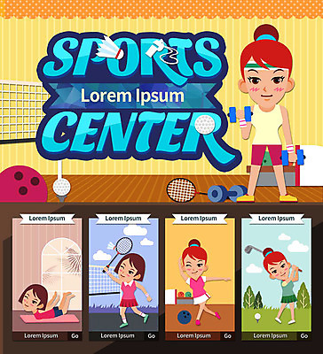 PSD 템플릿 여자 웹템플릿 골프 요가 골프공 이벤트페이지 이벤트 여러명 성인 운동 아령 골프채 매트 배드민턴라켓 볼링 호루라기 셔틀콕 배드민턴 볼링공 스포츠센터 이미지템플릿 웰빙 스포츠용품 다수 공 골프용품 건강 사람 구기 라켓 볼링용품 페이지 파일형식