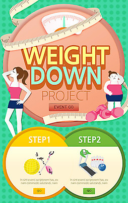 PSD 템플릿 여자 웹템플릿 다이어트 이벤트페이지 줄자 이벤트 성인 두명 운동 짐볼 볼링핀 체중계 런닝머신 볼링공 이미지템플릿 공 자 건강 사람 운동기구 볼링용품 페이지 파일형식