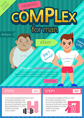 PSD 템플릿 남자 웹템플릿 다이어트 이벤트페이지 이벤트 성인 두명 운동 아령 체중계 줄넘기 이미지템플릿 건강 사람 페이지 파일형식