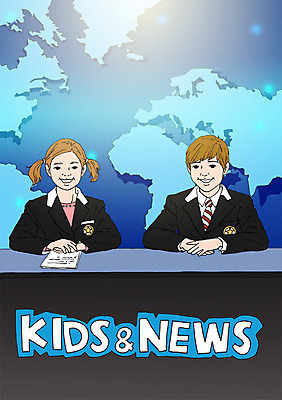 PSD 여자 남자 어린이 일러스트 실내 두명 체험학습 아나운서 뉴스진행 아트툰 국내일러스트 직업 사람 내부 체험 그림 파일형식