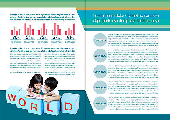 템플릿 편집 표지디자인 북디자인 출판디자인 여자 어린이교육 남자 내지 어린이 리플렛 북커버 그래프 소녀 소년 팜플렛 상반신 두명 책 세계 독서 블록 한국인 퍼센트 이미지템플릿 AI파일 교육 사람 동양인 특수기호 파일형식 벡터