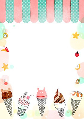 PSD 별 백그라운드 일러스트 딸기 아이스크림 사람없음 체리 도넛 레몬 감성 아이스크림콘 파스텔 프레임일러스트 국내일러스트 자연요소 컨셉 과일 학용품 디저트 프레임 콘 파일형식