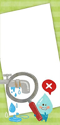 PSD 일러스트 돋보기 사람없음 물방울 수도꼭지 물절약 물방울캐릭터 국내일러스트 일러캐릭터 캐릭터 절약 파일형식