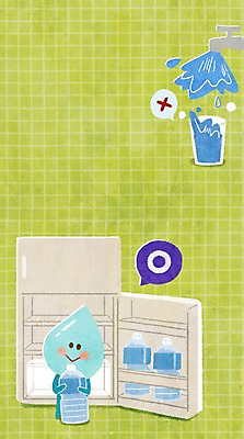 PSD 일러스트 사람없음 물방울 물병 물컵 수도꼭지 냉장고 물절약 물방울캐릭터 국내일러스트 일러캐릭터 캐릭터 컵 가전제품 절약 물통 파일형식