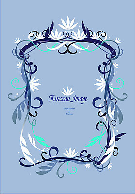 꽃 백그라운드 잎 겨울 패턴 일러스트 프레임 눈꽃 사람없음 덩굴 당초문 젠탱글 겨울배경 국내일러스트 AI파일 식물 문양 계절 무늬 눈_날씨 파일형식 벡터