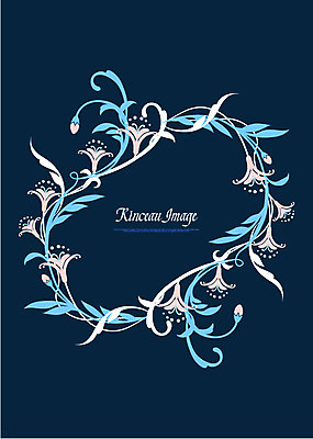 꽃 백그라운드 잎 패턴 일러스트 프레임 사람없음 덩굴 백합 당초문 젠탱글 국내일러스트 AI파일 식물 문양 무늬 파일형식 벡터