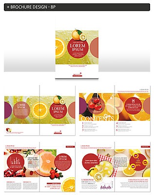 템플릿 ZIP 토마토 오렌지 팜플렛 사람없음 원형 레몬 자몽 슬라이스 에이드 인디자인 INDD 이미지템플릿 도형 음료 채소 과일 파일형식