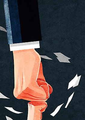 PSD 손 종이 일러스트 신체부위 주먹 공익캠페인 폭력 손맞댄 국내일러스트 캠페인 모션 사람 사회이슈 파일형식