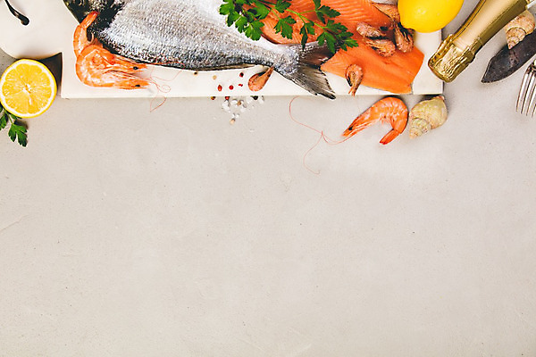 포토 JPG 해외이미지 조개 새우 파슬리 사람없음 샴페인 레몬 해산물 향신료 날것 도미 연어 카피스페이스 해외202004 해외포토 채소 과일 어패류 주류 갑각류 어류 공백 향미료 파일형식 이미지허브