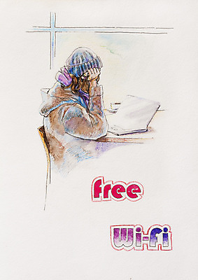 포토 JPG 해외이미지 여자 일러스트 창문 탁자 한명 사람 앉기 성인 옆모습 컵 노트북 카페 잡기 와이파이 무료 성인여자한명만 해외202004 해외포토 1 식기 뷰포인트 가구 모션 전자제품 상점 무선인터넷 여자한명만 성인여자만 파일형식 이미지허브