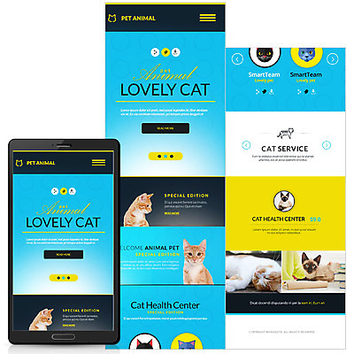 PSD 템플릿 웹템플릿 모바일 사람없음 반려동물 고양이 모바일템플릿 모바일웹 반려 이미지템플릿 동물 포유류 파일형식