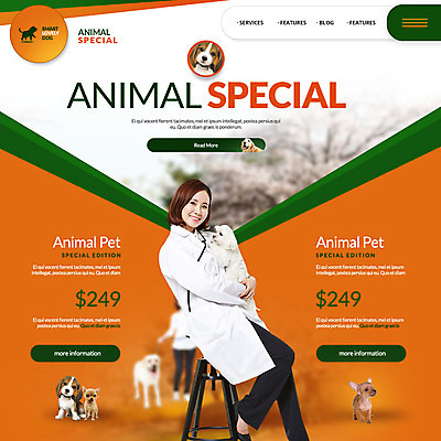 PSD 템플릿 여자 웹템플릿 안기 이벤트페이지 한명 이벤트 성인 반려동물 한국인 강아지 동물병원 수의사 반려 이미지템플릿 동물 1 모션 병원 사람 동양인 의사 개 페이지 파일형식