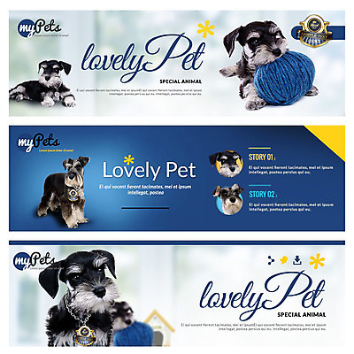 PSD 템플릿 배너 웹템플릿 사람없음 반려동물 털실 강아지 슈나우저 반려 이벤트배너 웹배너 이미지템플릿 동물 실 개 파일형식