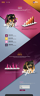 PSD 템플릿 웹템플릿 사람없음 반려동물 홈페이지 홈페이지시안 강아지 반려 랜딩페이지 이미지템플릿 동물 개 파일형식