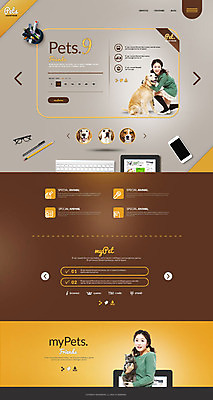 PSD 템플릿 여자 웹템플릿 사이트템플릿 성인 두명 반려동물 홈페이지 홈페이지시안 한국인 강아지 반려 이미지템플릿 동물 사람 동양인 개 파일형식