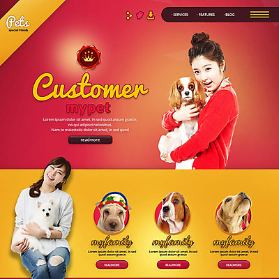 PSD 템플릿 여자 웹템플릿 이벤트페이지 이벤트 성인 두명 반려동물 한국인 강아지 반려 이미지템플릿 동물 사람 동양인 개 페이지 파일형식