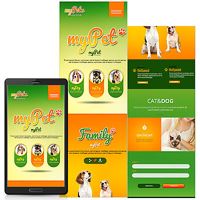 PSD 서양인 템플릿 여자 웹템플릿 모바일 한명 20대 반려동물 고양이 강아지 모바일템플릿 모바일웹 반려 이미지템플릿 외국인 동물 1 포유류 사람 청년 개 파일형식