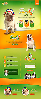PSD 템플릿 웹템플릿 사람없음 반려동물 홈페이지 홈페이지시안 강아지 반려 랜딩페이지 이미지템플릿 동물 개 파일형식