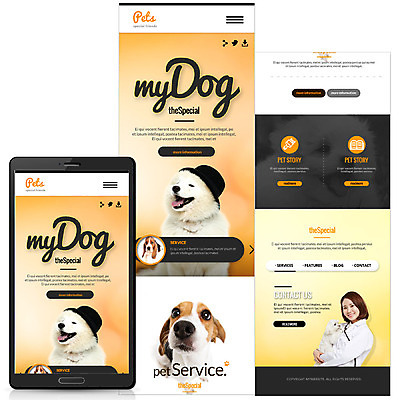 PSD 템플릿 여자 웹템플릿 모바일 한명 성인 반려동물 한국인 강아지 모바일템플릿 모바일웹 수의사 반려 이미지템플릿 동물 1 사람 동양인 의사 개 파일형식