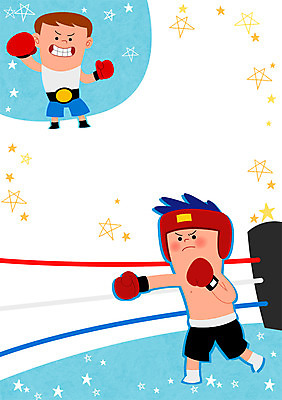 PSD 남자 어린이 스포츠 일러스트 두명 권투 권투장 권투글러브 권투용품 권투헬멧 챔피언벨트 프레임일러스트 국내일러스트 스포츠용품 스포츠시설 프레임 사람 격투기 글러브 헬멧 챔피언 파일형식