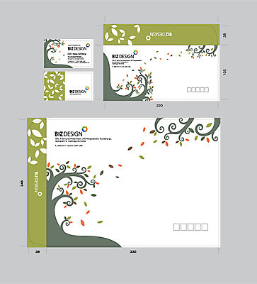 나무 템플릿 잎 곡선 명함 명함템플릿 서류봉투 편지봉투 사람없음 세트 패키지 봉투템플릿 우편봉투 비즈디자인 봉투디자인 이미지템플릿 AI파일 식물 선 봉투 편지 우편물 파일형식 벡터