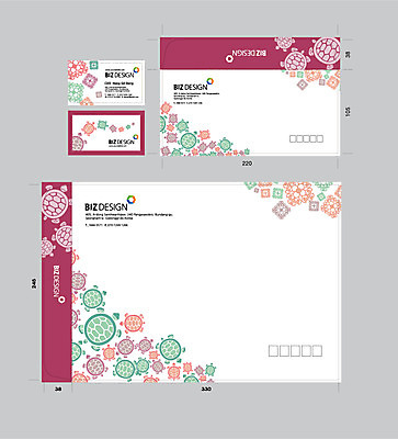 템플릿 문양 무늬 명함 명함템플릿 서류봉투 편지봉투 사람없음 세트 컬러풀 거북이 패키지 봉투템플릿 우편봉투 비즈디자인 봉투디자인 이미지템플릿 AI파일 컬러 파충류 봉투 편지 우편물 파일형식 벡터