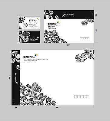 템플릿 문양 무늬 명함 명함템플릿 서류봉투 편지봉투 사람없음 세트 물방울무늬 패키지 봉투템플릿 우편봉투 비즈디자인 젠탱글 봉투디자인 이미지템플릿 AI파일 봉투 편지 우편물 파일형식 벡터