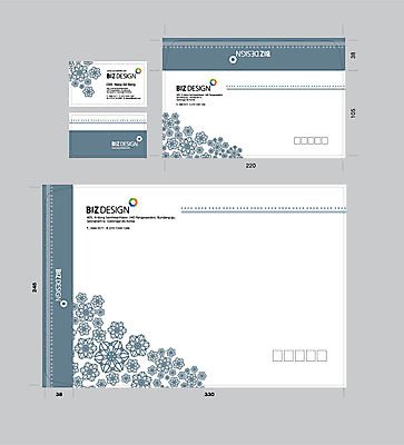 템플릿 문양 꽃 무늬 명함 명함템플릿 서류봉투 편지봉투 사람없음 세트 패키지 봉투템플릿 우편봉투 비즈디자인 봉투디자인 이미지템플릿 AI파일 식물 봉투 편지 우편물 파일형식 벡터