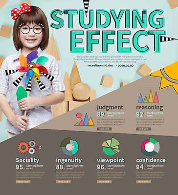 PSD 외국인 템플릿 여자 교육 어린이 웹템플릿 이벤트페이지 한명 이벤트 바람개비 나무블록 이미지템플릿 1 사람 인종 목재 블록 페이지 파일형식