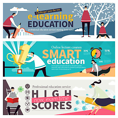 PSD 템플릿 학생 배너 여자 교육 남자 교복 웹템플릿 청소년 이벤트 여러명 연필 이러닝 이벤트배너 웹배너 이미지템플릿 옷 다수 학용품 사람 필기구 파일형식