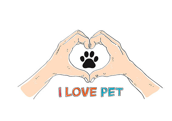 손 일러스트 신체부위 동물보호 손하트 개발자국 국내일러스트 AI파일 사람 손짓 발자국 사회이슈 파일형식 벡터