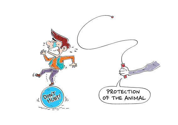 동물 남자 일러스트 공 한명 성인 서커스 동물학대 눈물 동물보호 채찍 국내일러스트 AI파일 1 감정 사람 학대 사회이슈 파일형식 벡터