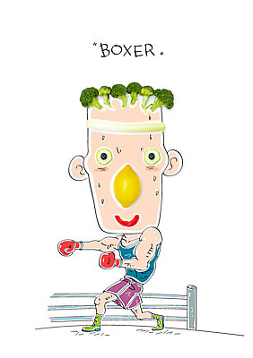 편집 편집이미지 남자 채소 운동선수 사람모양 한명 권투 권투글러브 권투선수 브로콜리 레몬 이미지편집 AI파일 모양 1 스포츠 과일 사람 격투기 글러브 파일형식 벡터