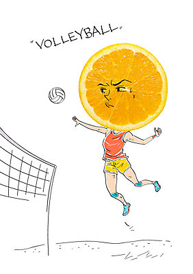 편집 편집이미지 여자 오렌지 사람모양 한명 비치발리볼 배구공 이미지편집 AI파일 모양 1 스포츠용품 과일 공 사람 비치볼 배구 파일형식 벡터