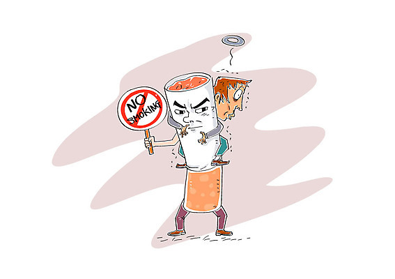 남자 일러스트 사람모양 담배 한명 성인 금연 담배꽁초 금연표지판 국내일러스트 AI파일 모양 1 캠페인 사람 표지판 사회이슈 파일형식 벡터