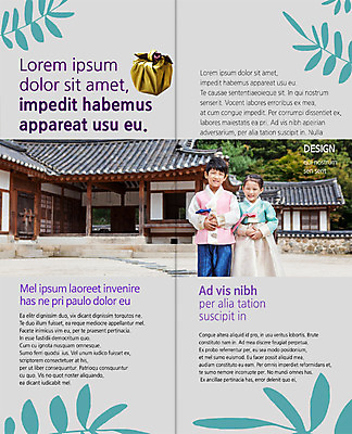 PSD 템플릿 편집 한국전통 표지디자인 북디자인 출판디자인 여자 명절 기념일 남자 내지 리플렛 2단접지 북커버 한국건축 한옥 웃음 소녀 소년 팜플렛 상반신 두명 한국인 보자기 한복 이미지템플릿 전통 건축 어린이 고건축 한국 표정 사람 동양인 이벤트 전통의상 파일형식 천_직물