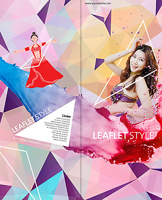 PSD 템플릿 편집 표지디자인 북디자인 출판디자인 여자 표지 리플렛 2단접지 북커버 문화예술 웃음 팜플렛 상반신 20대 성인 두명 물감 한국인 춤 밸리댄서 밸리댄스 밸리댄스복 이미지템플릿 표정 사람 동양인 청년 미술도구 파일형식