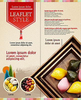 PSD 템플릿 편집 한국전통 표지디자인 북디자인 출판디자인 내지 한식 음식 리플렛 2단접지 북커버 쟁반 팜플렛 사람없음 추석 노리개 송편 이미지템플릿 전통 명절 떡 전통소품 한국 파일형식